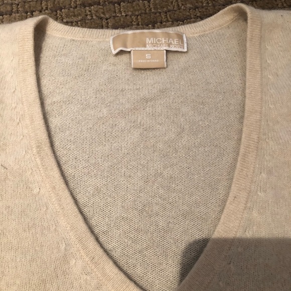 Cashmere V-Neck Sweater - Picture 3 of 6